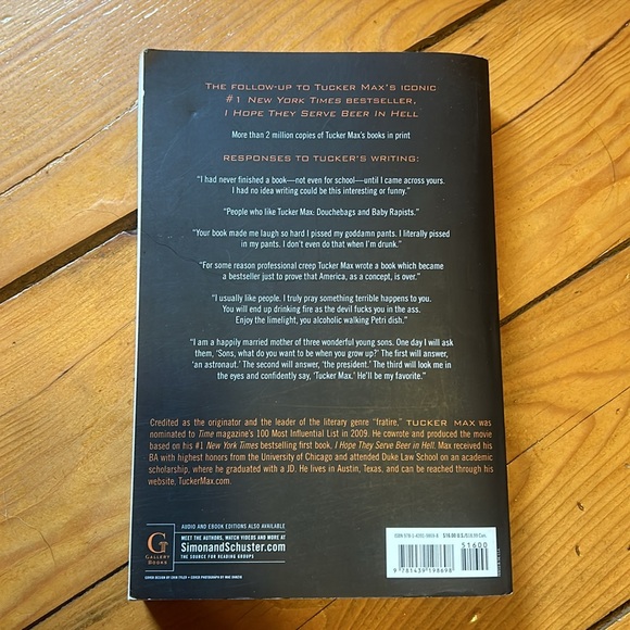 Tucker Max - 4 Book Series - Picture 5 of 11